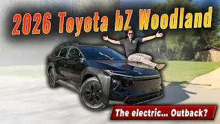 Toyota bz Woodland 2026 | Практичный электромобиль Toyota с высокими эксплуатационными характерис...