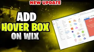 How to Add a Hover Box on wix?