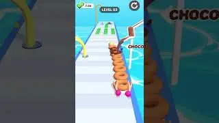 Bakery Stack Cooking Games #shorts