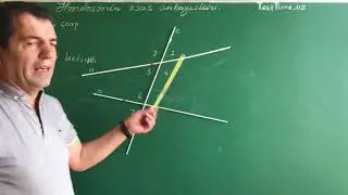 Həndəsənin əsas anlayışları , bucaq, bucaqın növləri, bucaqların ölçulməsinin izahı. Elbrus Hüseynov