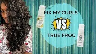 True Frog Mousse Vs Fix My Curls Mousse | CGM in Malayalam