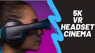 Cinera Edge | 5K VR Headset | micro OLED | Dolby Digital Certified | 5.1 Surround Sound Headphone |