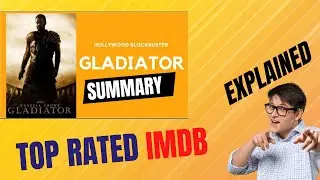 Gladiator 2000 Film Explained in English | TOP Rated Movie ever in IMDB Gladiator Story Summarized