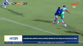 Sanci&oacute;n millonaria para Alfredo Morelos por simular falta en el &aacute;rea