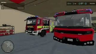 BE A FIREFIGHTER FIRE TRUCK MOD FS22