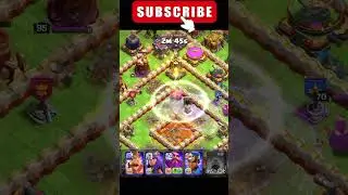 TH-16 Attack strategy  by  Super wizard with invisibility spell //clash of clans//coc