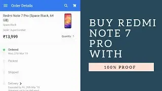 REDMI NOTE 7 PRO LIVE ЗАБРОНИРОВАЛ ВО ВТОРОЙ ПРОДАЖЕ