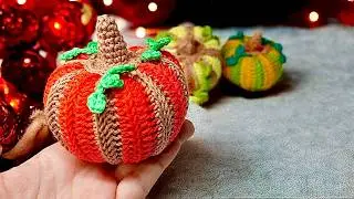 Zierk&uuml;rbis h&auml;keln 🍁 Einfache Herbst- & Halloween-Deko selber machen