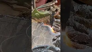 Circle Cutting With Gas Cutter #gascutter #circle