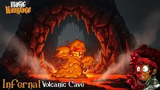 Infernal Volcanic Cave Magic Rampage ⭐|| Magic Rampage Weekly Dungeon || Magic Rampage New Update ||