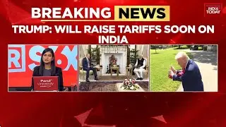 Breaking News: US President Donald Trump Reiterates Tariff Threat To India Over Russia Oil Purchases