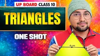 Class 10th TRIANGLES One Shot 🔥 Class 10 Maths Chapter 6 | One Day One Chapter | Boards 2026#viral 