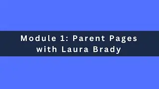 1.1 Parent Pages