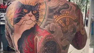 Japanese tattoo 101: NEKO THE CAT