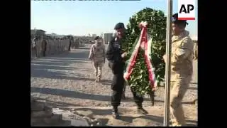 Ceremony to mark the end of the Italian military mission