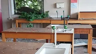Preston’s abandoned high school with everything left behind