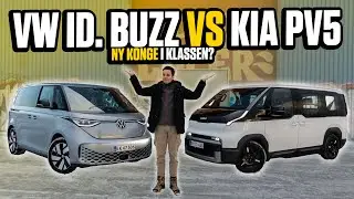 Duel: VW ID. Buzz vs Kia PV5 Passenger &ndash; hvilken er den bedste el-minibus? | Bil Magasinet