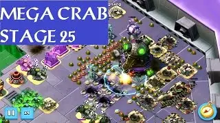 Boom Beach | Mega Crab | Stage 25
