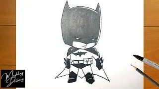 How to Draw Chibi Batman Step by Step