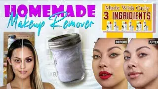 How to make makeup remover at home || DIY homemade makeup remover || makeup remover making at home