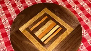Lazy Susan with Inlay