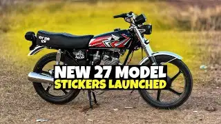 Cg 125 27 Model Sticker Launched😱🔥 | New 125 Modifications 😍🔥