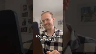 SNOW DAY❄️#snow #ukcomedy #work #shorts #relatable #sketch #funny #comedy #trending #viral