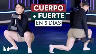 Rutina de 5 Días para Mujeres en GIMNASIO ¡Enfoque en Glúteos y Piernas!