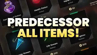 Predecessor List of All Items in the Game