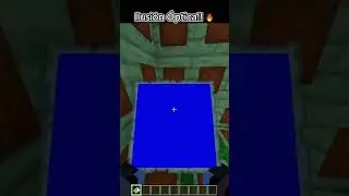 Optical Illusion of an Ocean in Minecraft!! 😳