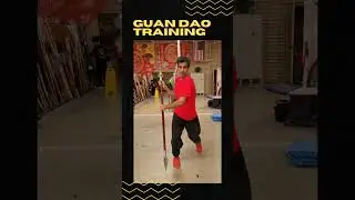 Traditional Chinese Weapons Training | Guan Dao