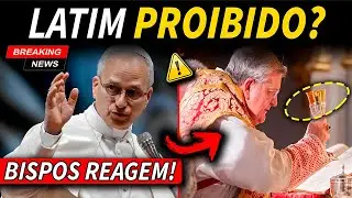 Cardeal Burke Celebra MISSA POL&Ecirc;MICA... Papa Le&atilde;o CHORA e o que aconteceu Choca o MUNDO!