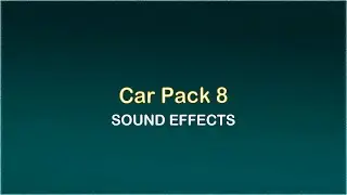 Car Pack 8 (10 Sounds) - Urban Sound Effects