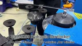 High quality standard DMEM-1250 hydraulic Elbow Making Machine| |DDM #ductwork