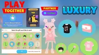 NEW CHERRY BLOSSOM OUTFIT | NEW UPDATE GIFT BOX | PLAY TOGETHER | izobel