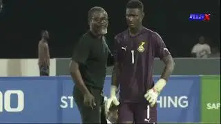Laryea Kingston consoles his Black Starlets | Ghana 1-2 Burkina Faso | WAFU Zone B semifinals