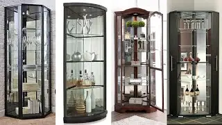 Modern crockery unit design|| Latest crockery cabinet design || Crockery corner display ideas