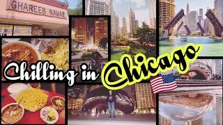 Chicago Fun Time||Food Friends Masti||Ameer Ali U.S.A Tour 2025||