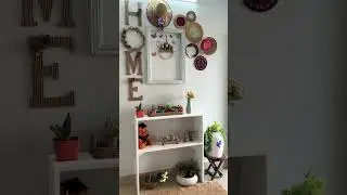 Boho Wall art decor #doityourself #trendingshorts #youtubeshorts #wallhanging #walldecor #boho