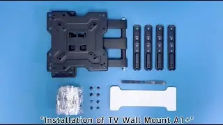 Installation-Suptek TV Wall Mount Swivel and Tilt Full Motion for Most 23 to 55 inch TV Mount  (A1+)