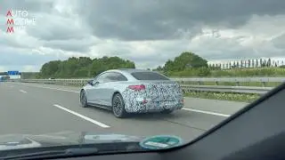 2026 MERCEDES EQS TESTING ON GERMAN AUTOBAHN!