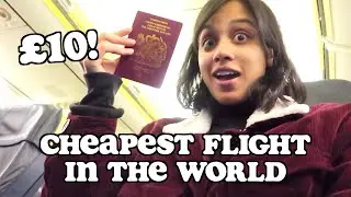 i went on the cheapest flight in the world *only &pound;10!* (ad) | clickfortaz