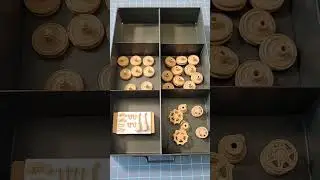Tamiya Tiger II kit- burning through plastic sprues, organizing parts #tankmodels #scalemodels