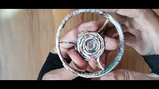 TRICYCLE FROM PAPER TUBE