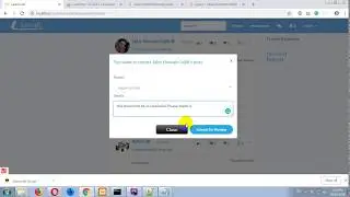 080 push notification for report post