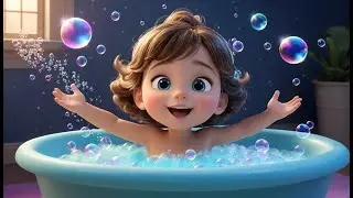Splish, Splash, A Rainbow Bath | Colorful Bath Time Song for Kids | Rainbow Water Rhyme