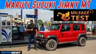 Maruti Suzuki Jimny MT - Mileage Test | MotorBeam