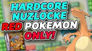 Pokemon Fire Red Hardcore Nuzlocke - Red Pokemon ONLY! (No Items/No Overlevelling)