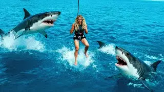 A PSYCHO KIDNAPS Tourists to Use Them as SHARK BAIT and FILMS It All