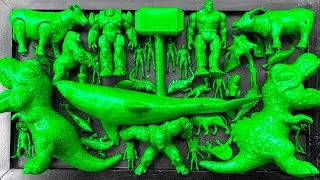 Dinosaurus Jurassic World Dominion: T-rex/ Brachiosaurus/ Skibidi/ Spider-Man/ KingKong/ Godzilla